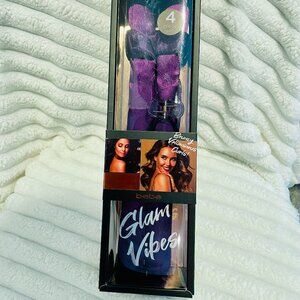 4 Piece Heatless Hair Curler Set